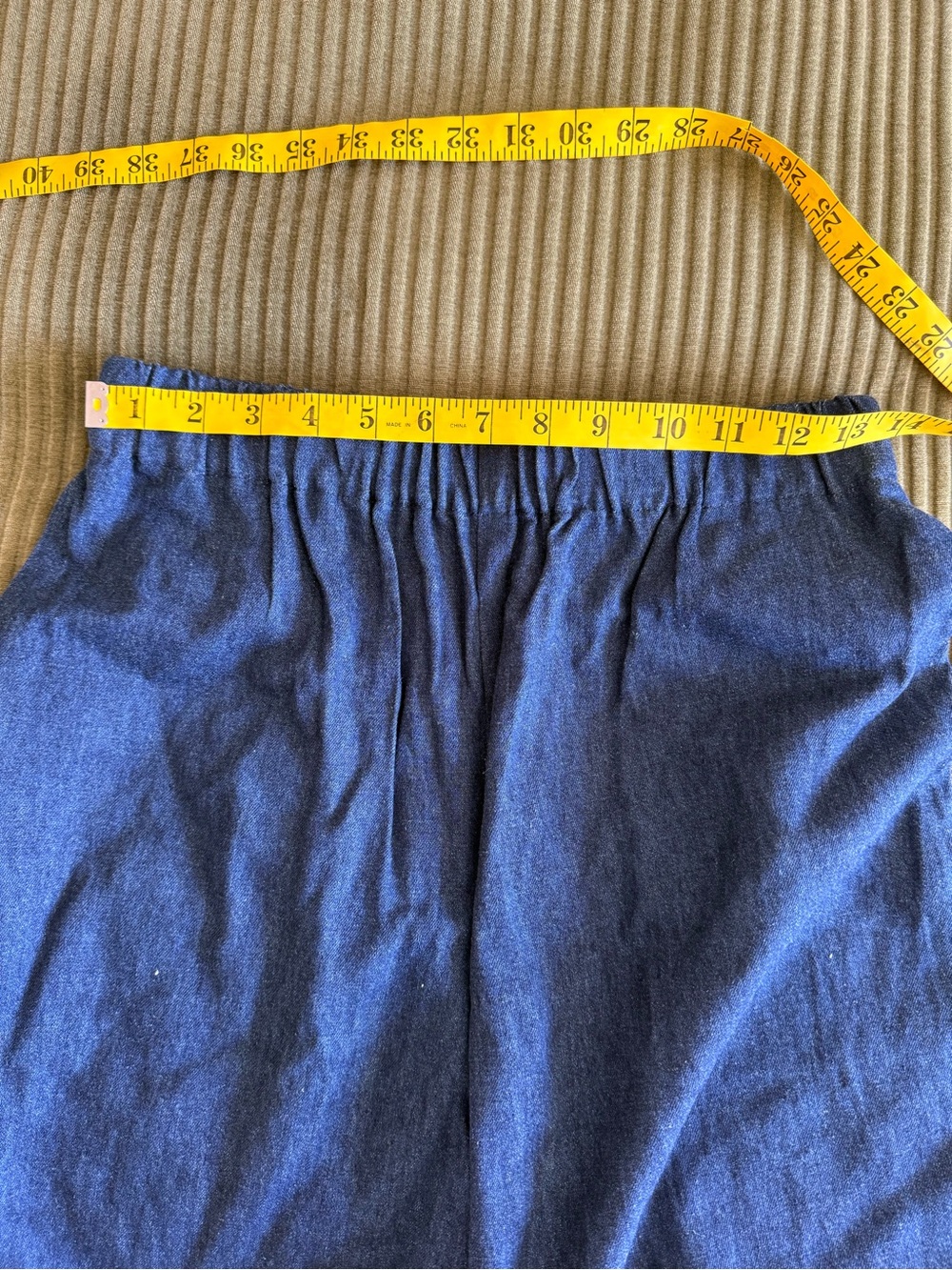 “The Wide Leg”. Large. Lightweight Denim. NP DEADSTOCK - Picture 5 of 6